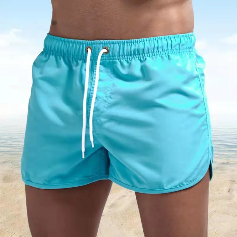 Short de Bain à Séchage Rapide pour Plage, Surf, Natation et Sports Nautiques