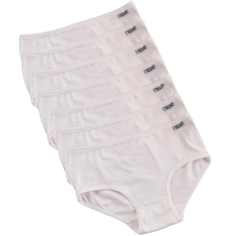 Lot de 7 culottes femme en coton extensible respirant taille moyenne – sous-vêtements confortables, qualité durable