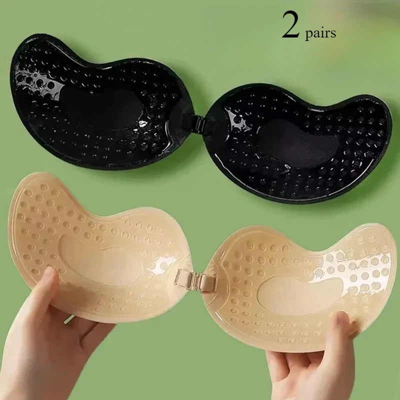 Soutien-gorge invisible adhésif push-up sans bretelles