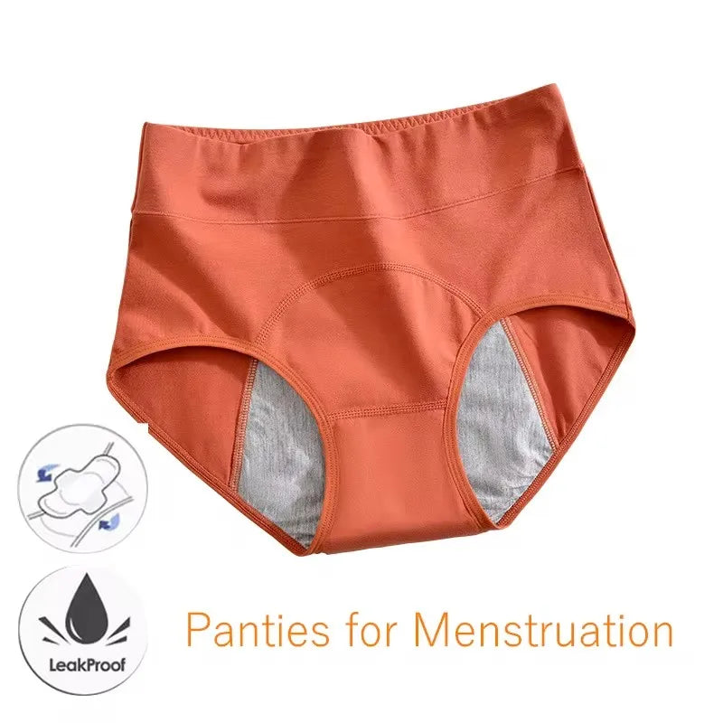 Culotte menstruelle femme taille haute anti-fuite en coton – qualité supérieure conçue pour durer des années