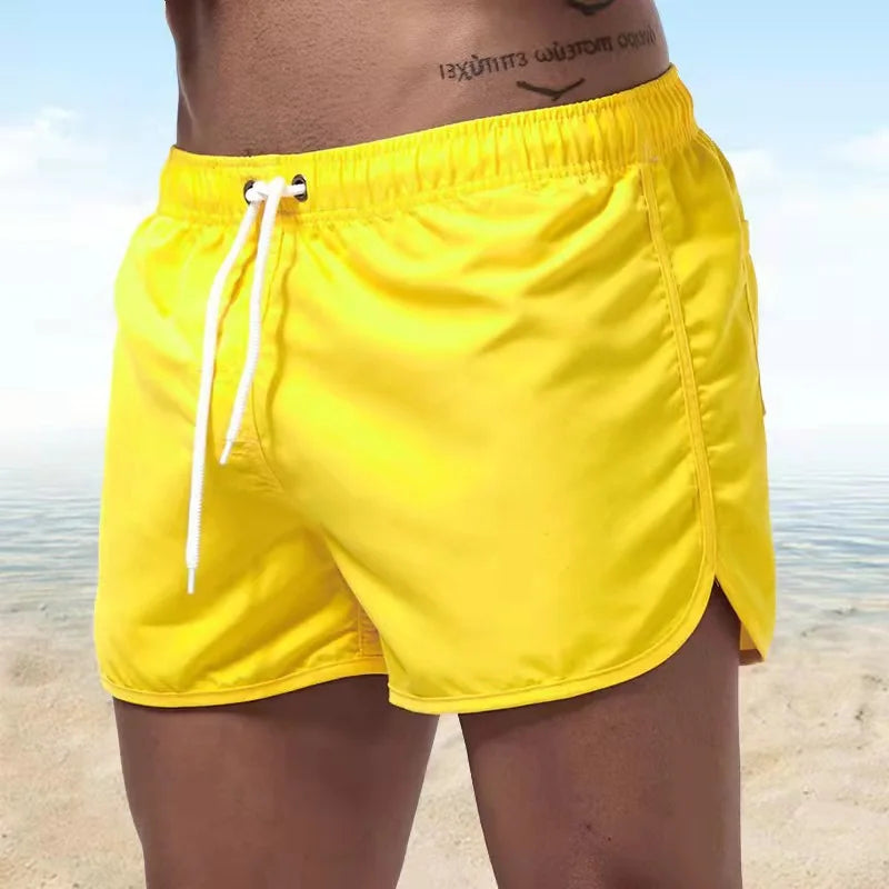 Short de Bain à Séchage Rapide pour Plage, Surf, Natation et Sports Nautiques