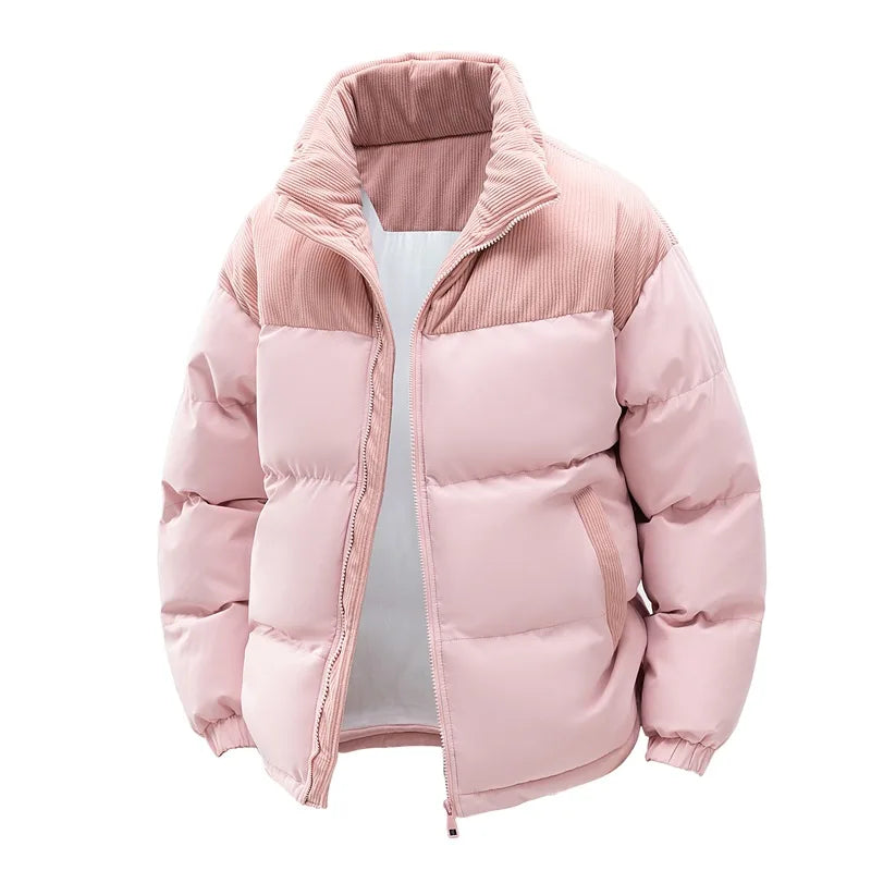 Veste matelassée homme à capuche et fermeture zippée