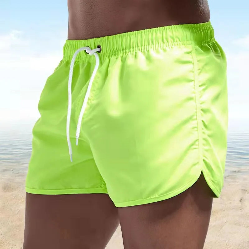 Short de Bain à Séchage Rapide pour Plage, Surf, Natation et Sports Nautiques