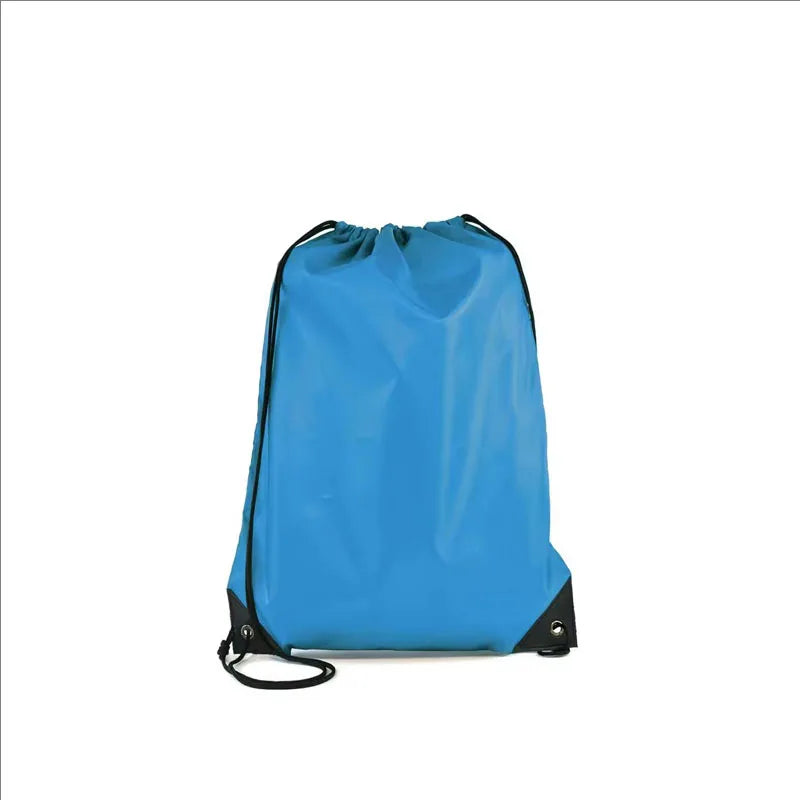 Sac à cordon en polyester léger pour sport et voyage