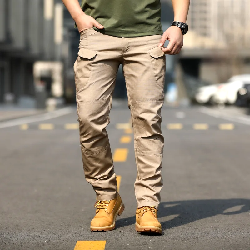 Pantalon Cargo Homme Stretch Coupe Moderne