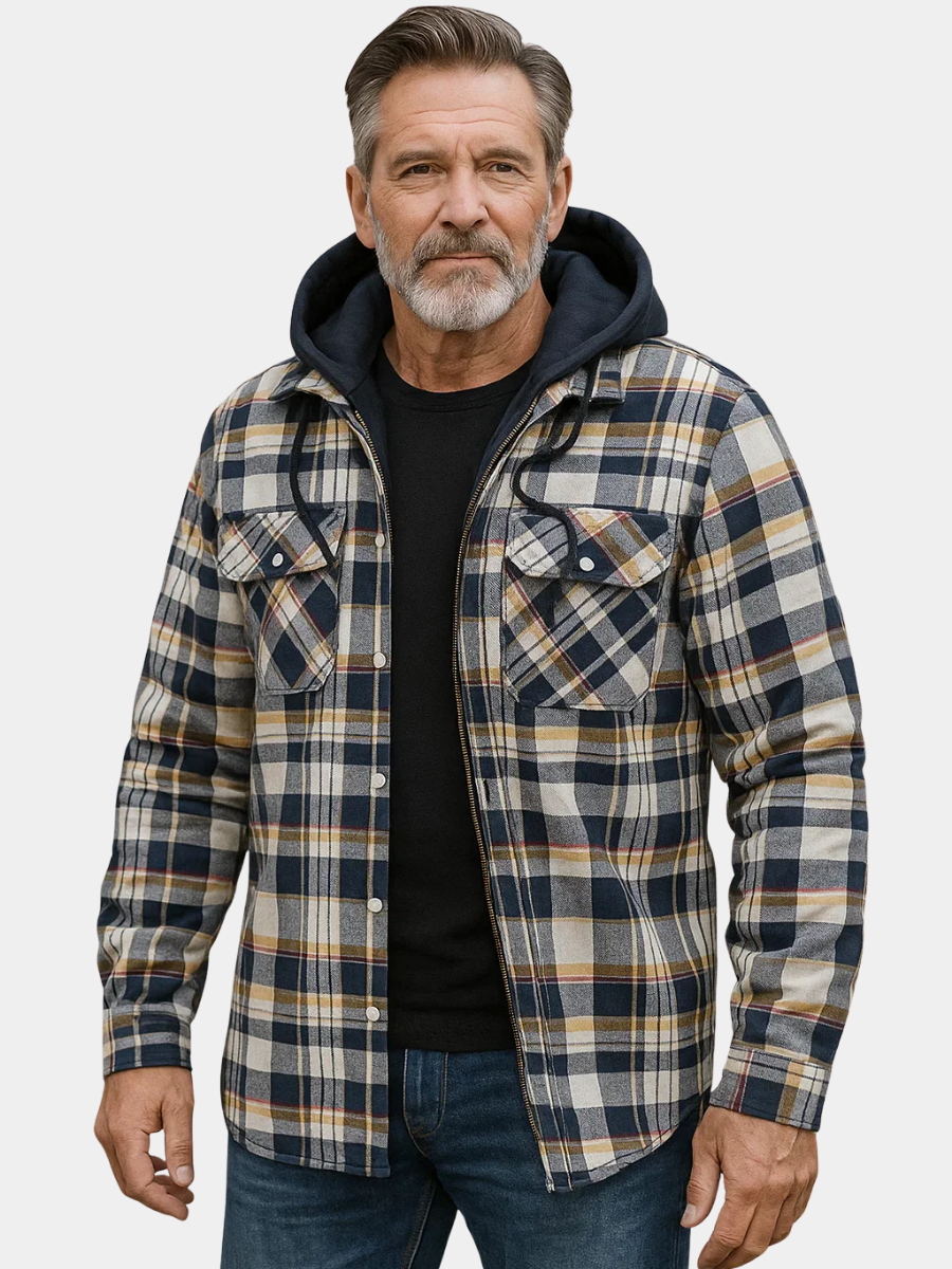 Veste Homme en Mélange de Laine – Chaleur, Confort et Élégance