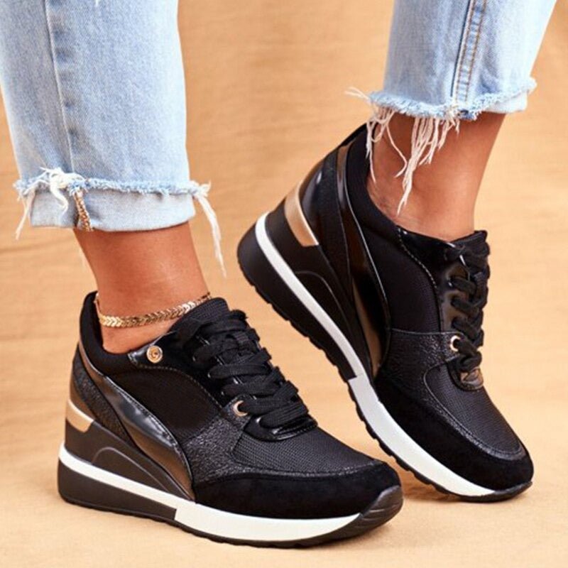 Baskets Orthopédiques Femme à Plateforme | Confort et Style