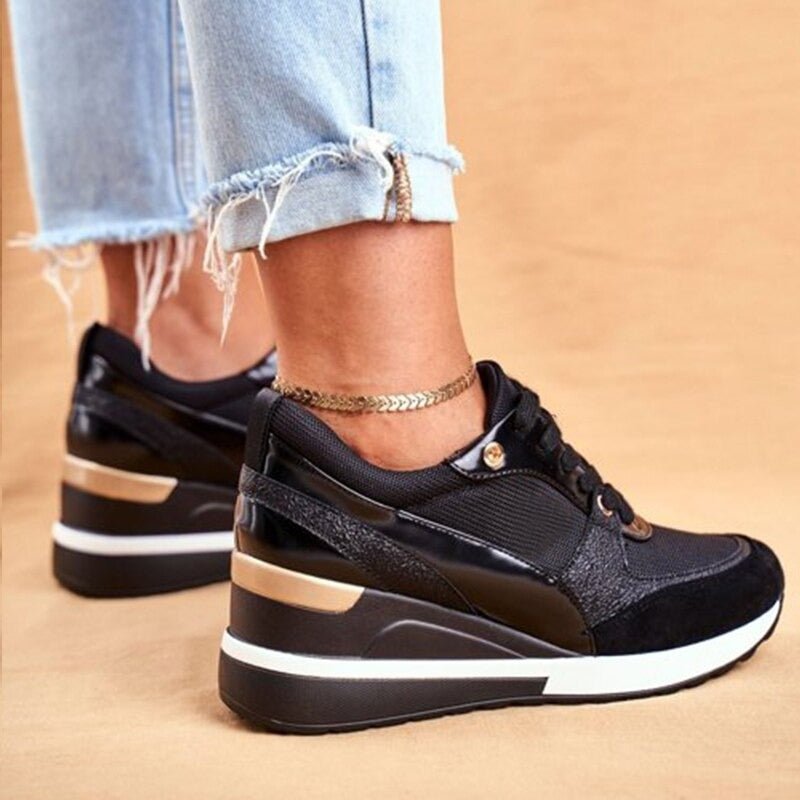 Baskets Orthopédiques Femme à Plateforme | Confort et Style