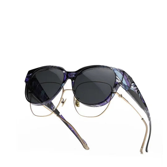 Lunettes de Soleil Femme Œil de Chat Polarisées UV400 Chic