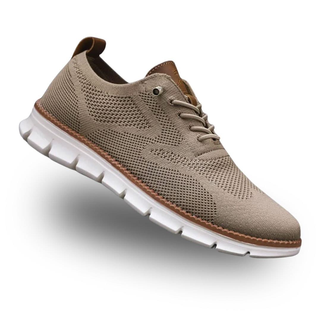 Chaussures homme respirantes à lacets avec semelle souple