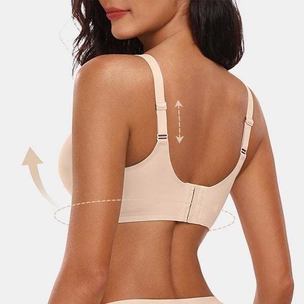 Soutien-gorge sans armatures à bords festonnés – Confort doux et maintien naturel