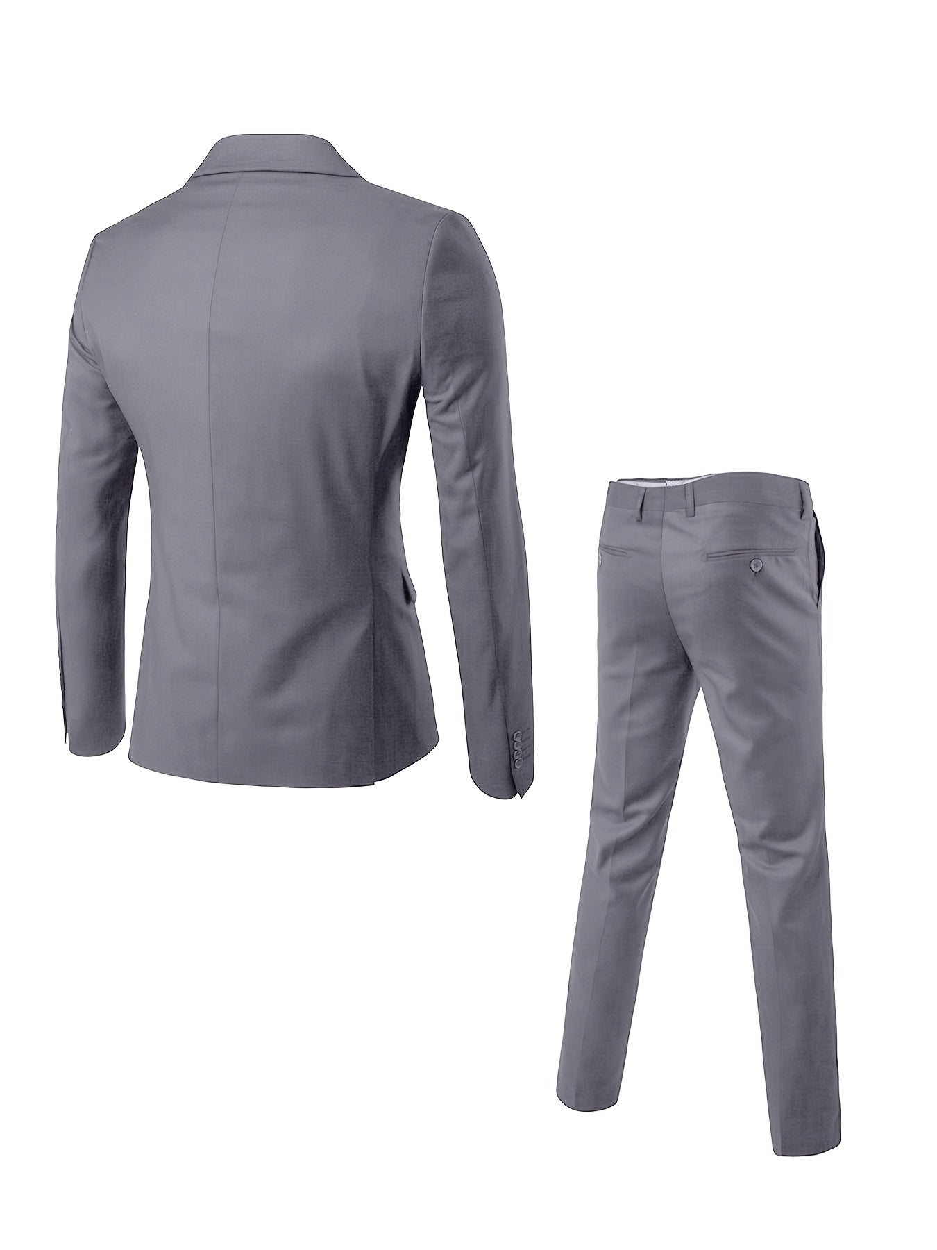 Costume Homme Élégant Deux Pièces – Coupe Moderne et Confort Premium
