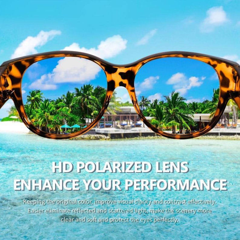 Lunettes de Soleil Femme Œil de Chat Polarisées UV400 Chic
