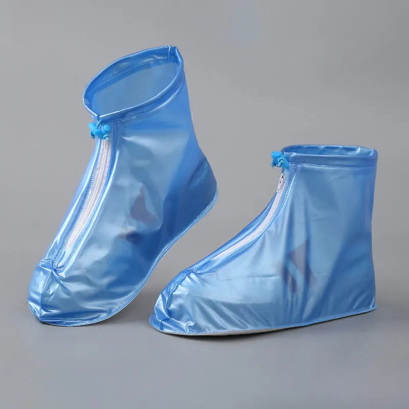 Couvre-chaussures imperméables zippés avec cordon ajustable