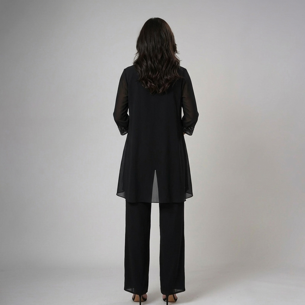 Ensemble Pantalon Trois Pièces Élégant pour Femmes