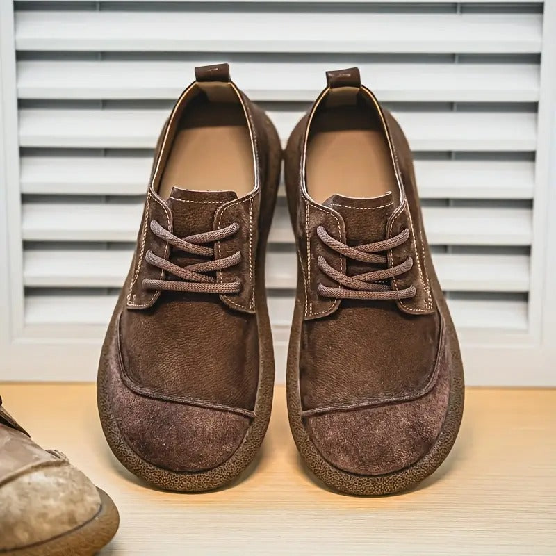 Chaussures homme en cuir à lacets confortables