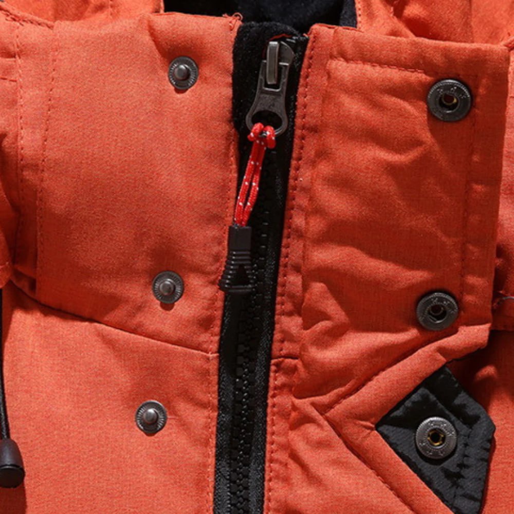 Veste d’Hiver Homme en Duvet – Chaude, Coupe-Vent et Élégante