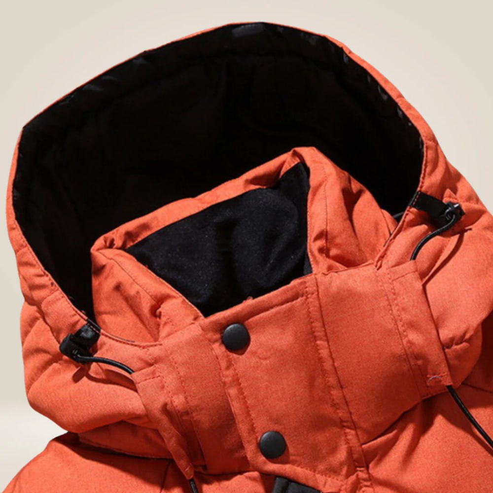 Veste d’Hiver Homme en Duvet – Chaude, Coupe-Vent et Élégante
