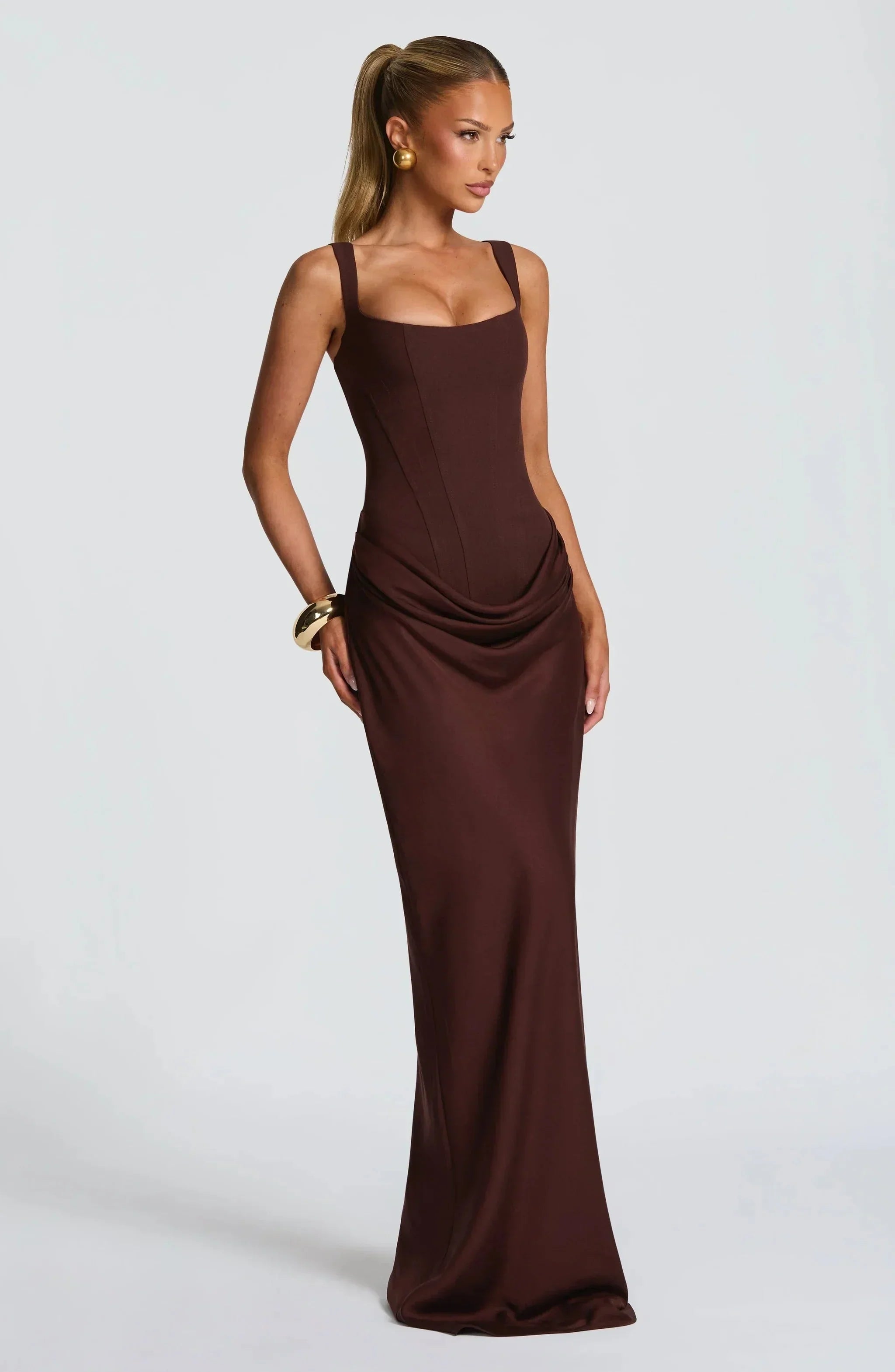 Robe Moulante Élégante Femme – Robe de Soirée et Mariage