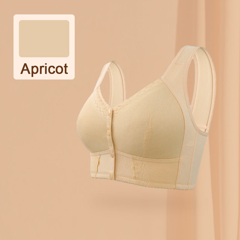 Soutien-gorge sans armature à fermeture frontale – Confort respirant et maintien