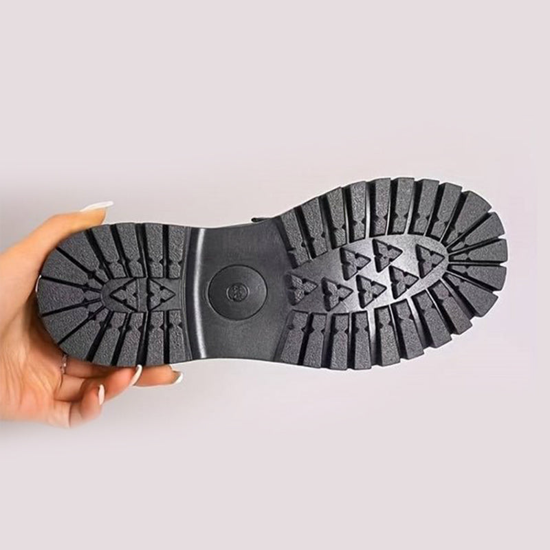 Mocassins Femme à Semelle Épaisse et Coupe Confortable pour Usage Quotidien