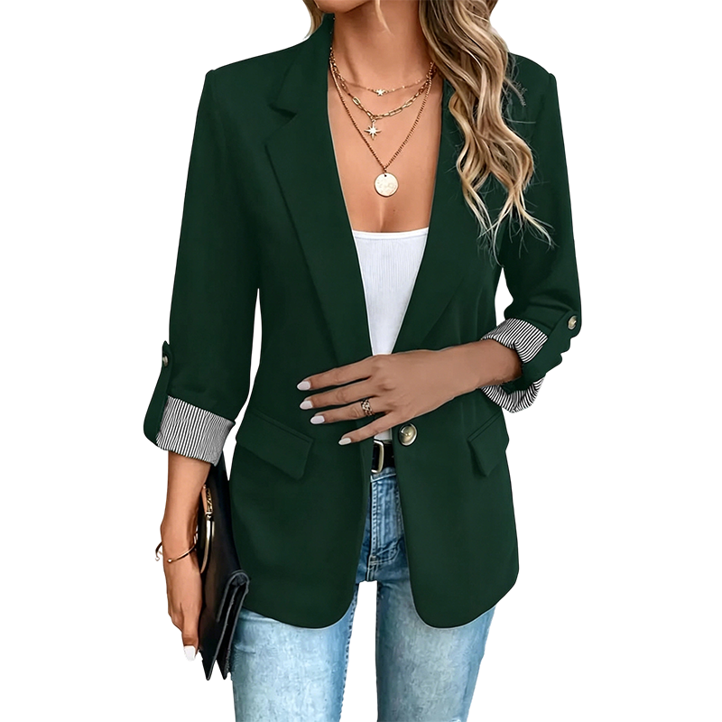 Blazer femme structuré pour look casual chic