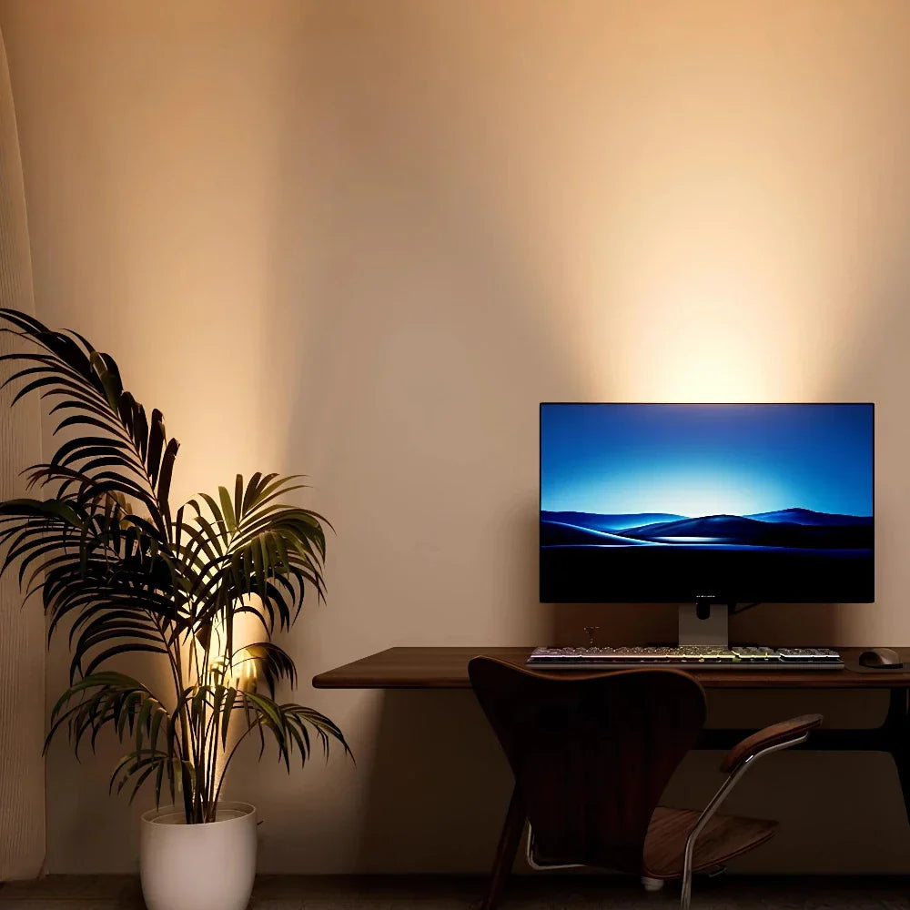 Spot LED sans perçage orientable – Éclairage mural rechargeable avec télécommande