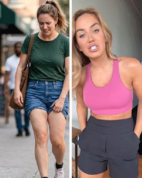 Short femme taille haute avec poches profondes pratiques