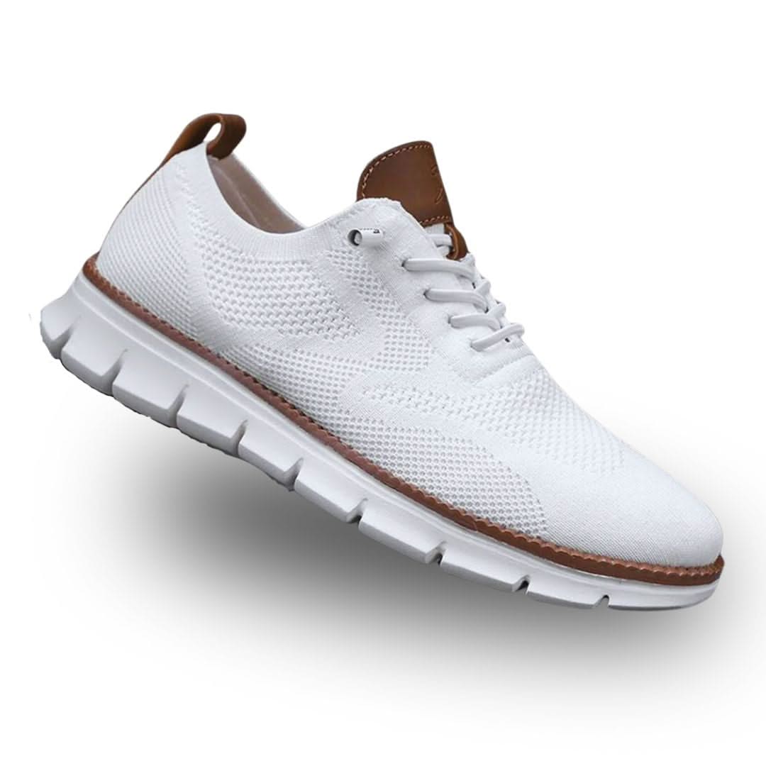 Chaussures homme respirantes à lacets avec semelle souple