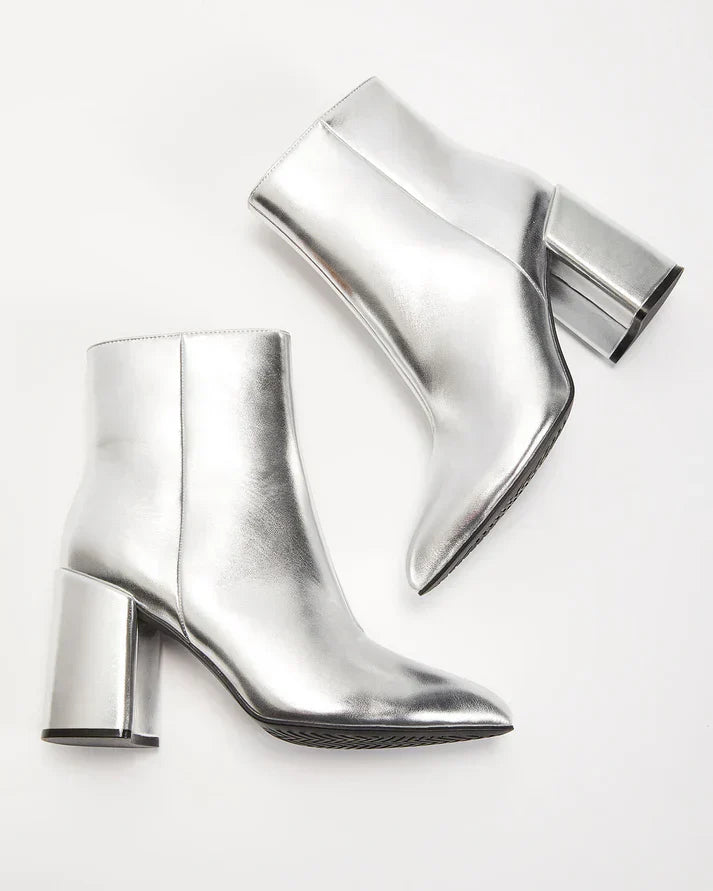 Bottines Femme à Talon Bloc au Style Élégant
